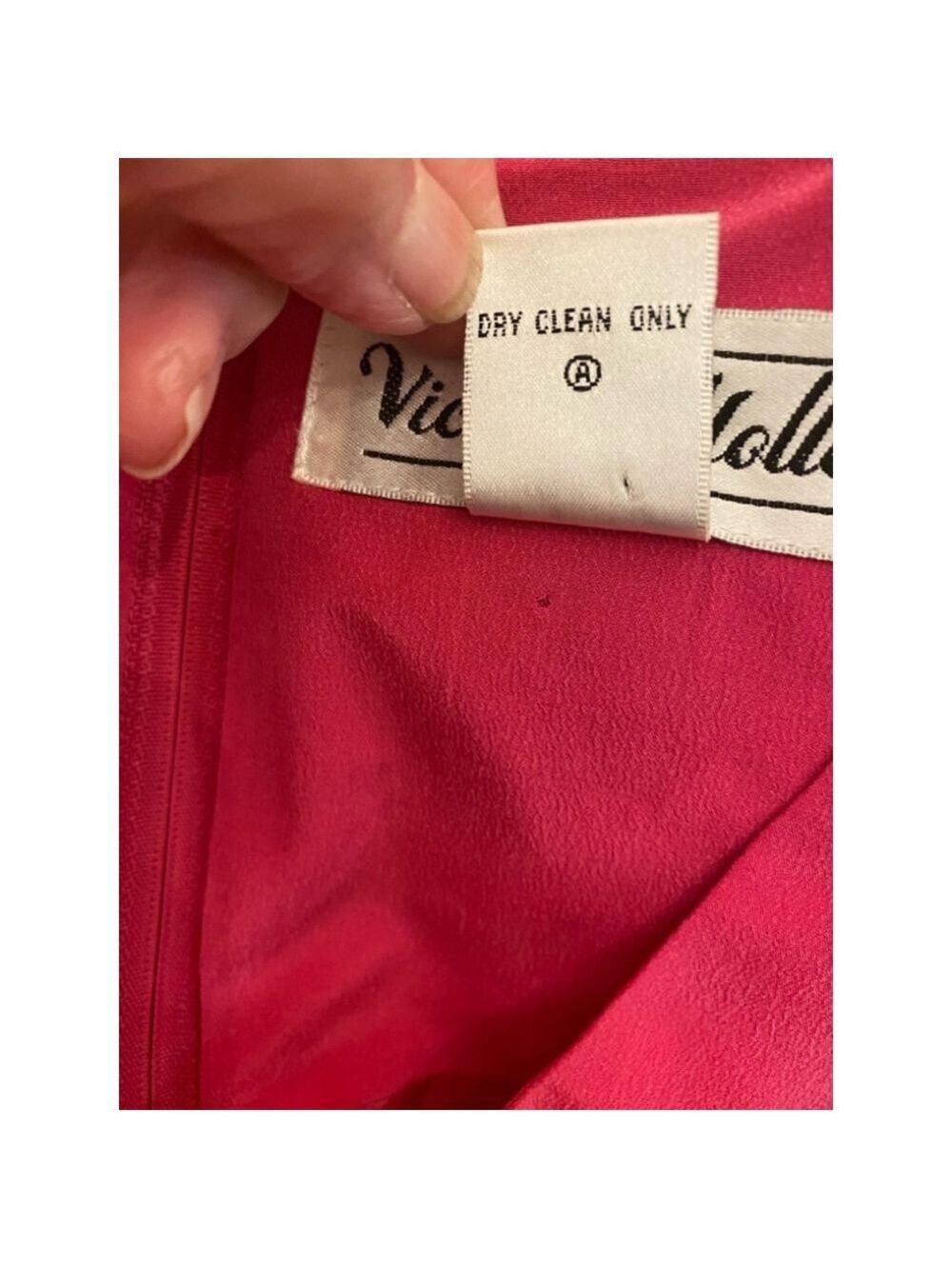 Women's Victoria Holley Dress Size 12 Pink - Picture 4 of 4